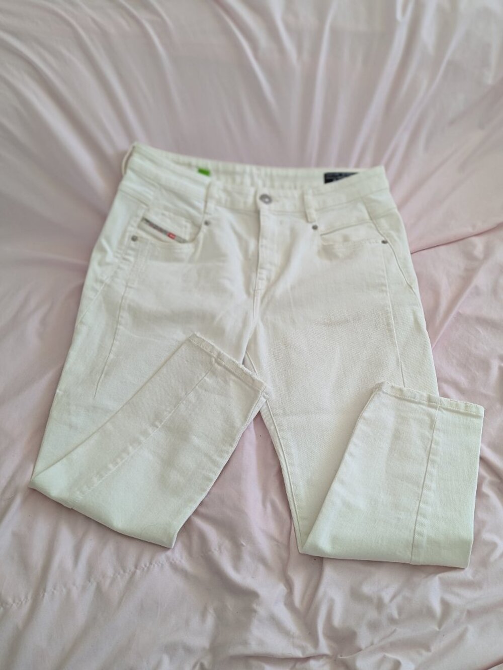 Diesel White D-FAYZA Boyfriend Jeans W29